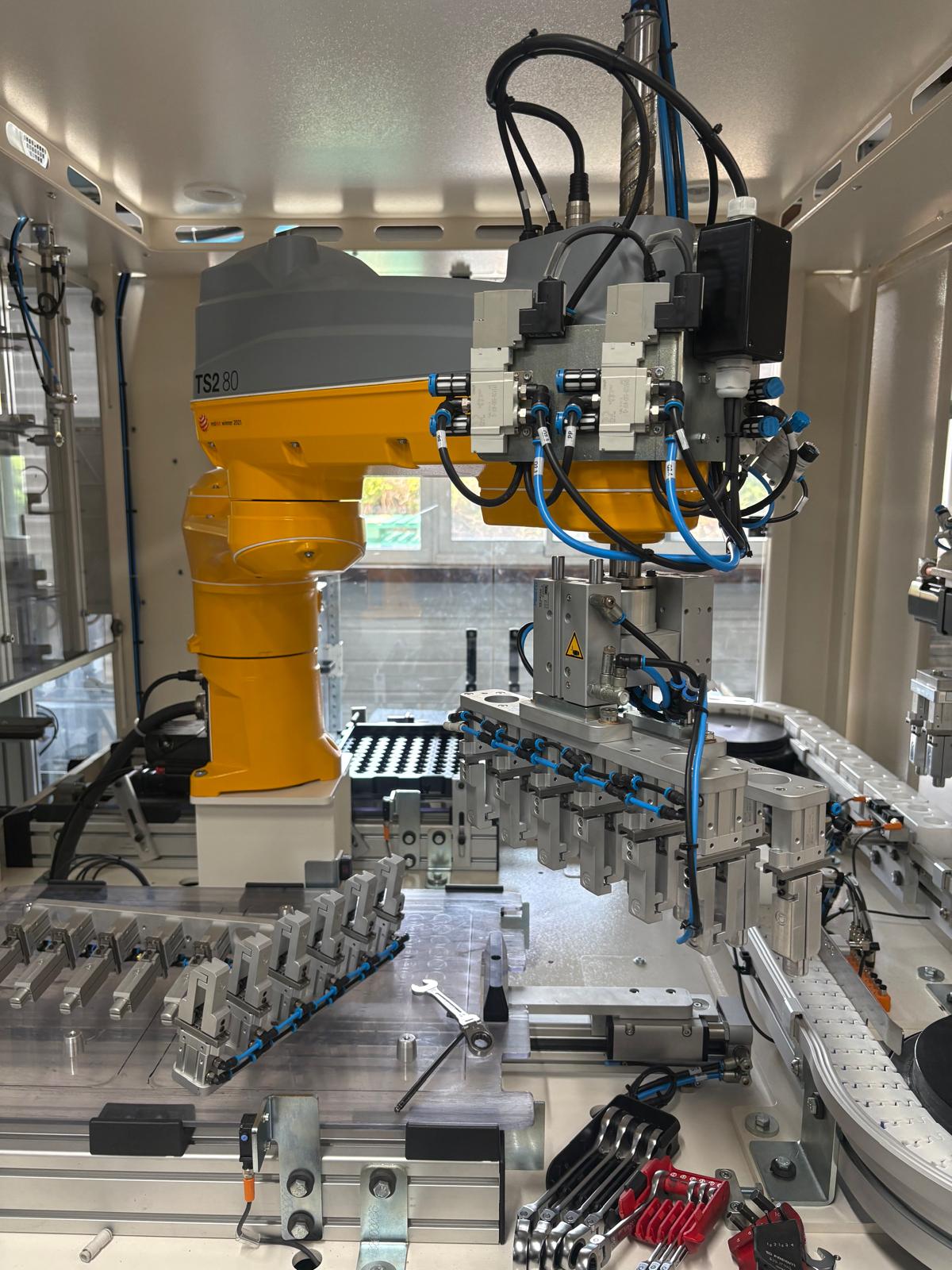 Réalisation au Danemark — cellule Universal Robots (4)